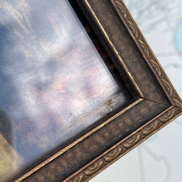 Vintage Grandma's Girl Normal Rockwell Framed Print - Picture 5 of 6